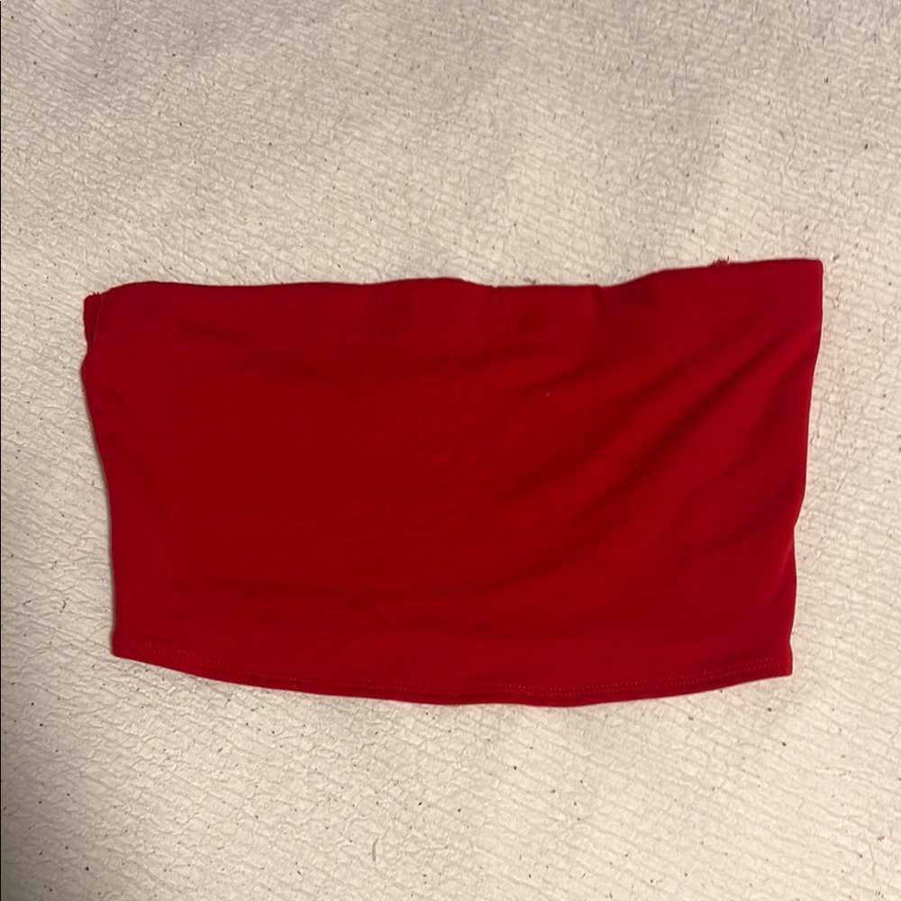 H&M Red Tube Top